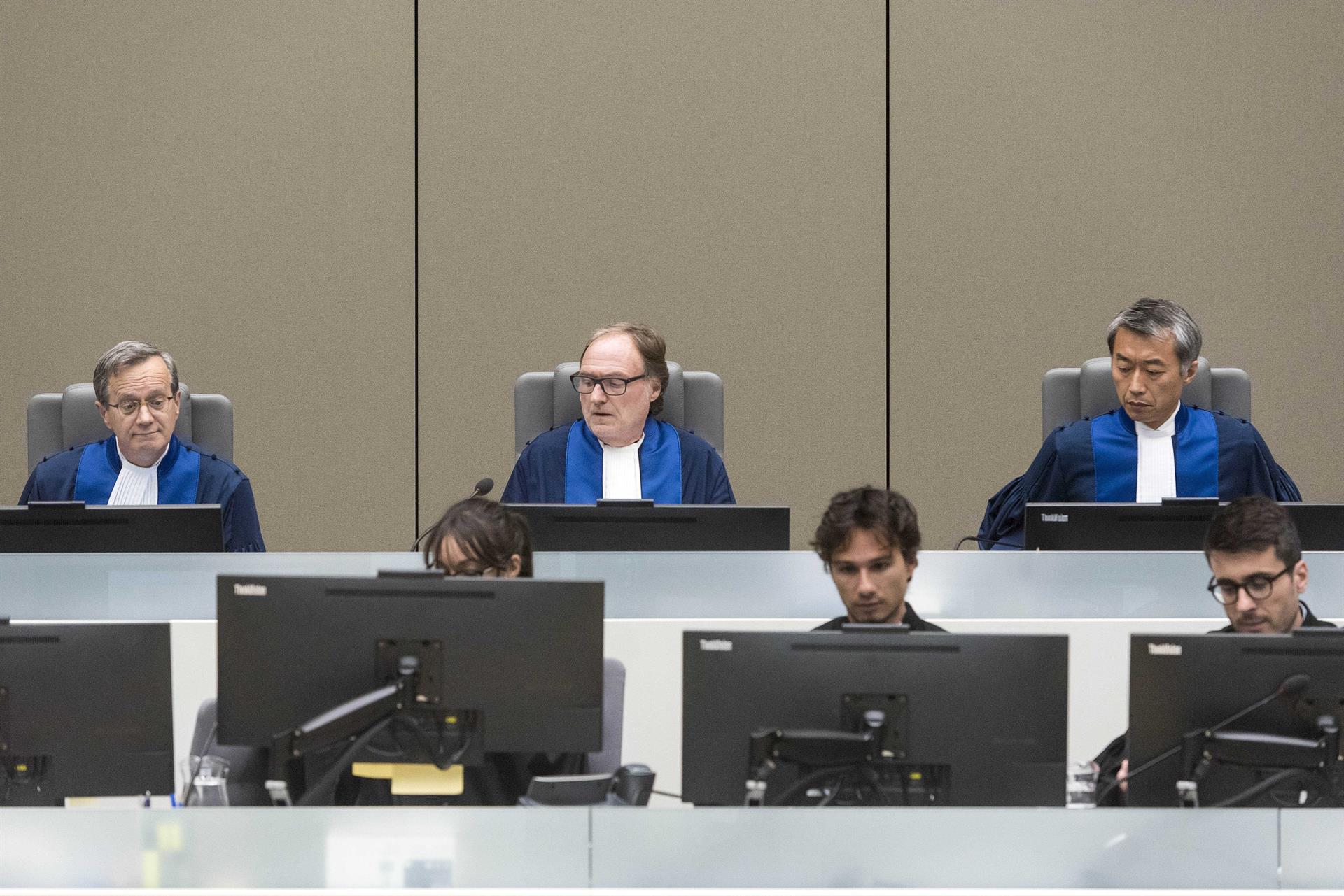 Jueces de la Corte Penal Internacional de La Haya. EPA/Evert Elzinga