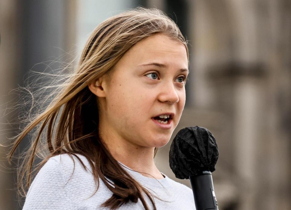 Greta Thunberg carne hijos