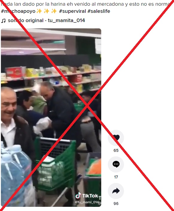 Supermercado Desabastecimiento España Coronavirus Pandemia Protesta Transportistas
