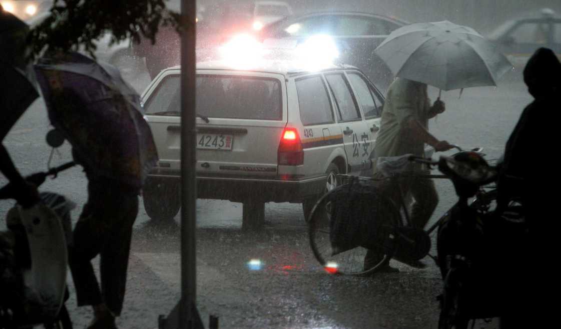 lluvia gusanos flores de Álamo China