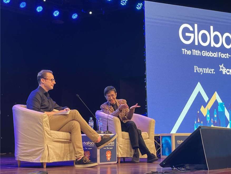 Maria Ressa Global Fact 11 redes sociales democracia